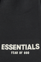 Logo-Print Jersey Drawstring Shorts